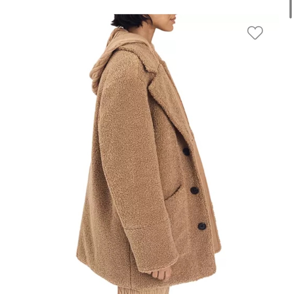 Derek Lam 10 Crosby Amelie Faux Shearling Reversible Jacket - Picture 3 of 6